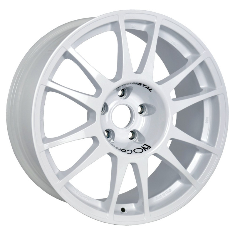 4 Jantes EVO Corse Pista 18" pour Alpine A110, A110 S et A110 R (Blanche)