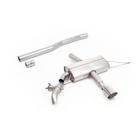 Ligne d'échappement FAP-Back inox MILLTEK pour MINI Cooper JCW F66 231Ch 2.0T (2024+) Embouts Chrome