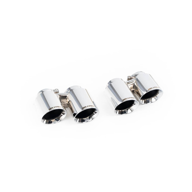 Embouts d'échappement MILLTEK pour Porsche 991.1 C2S / C4S 3.8 PSE (2011-2015)(Chrome)