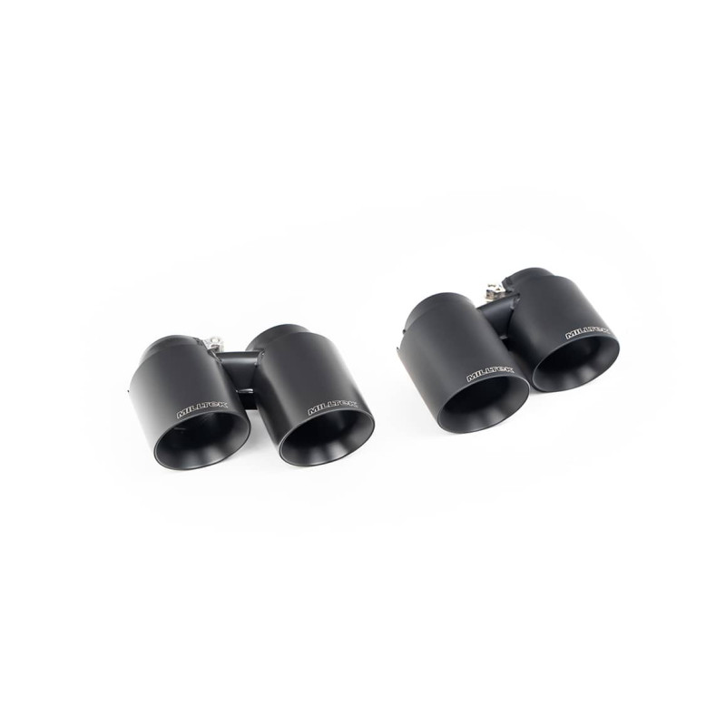 Embouts d'échappement MILLTEK pour Porsche 991.1 C2S / C4S 3.8 PSE (2011-2015)(Noir)