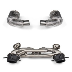 Ligne d'échappement AKRAPOVIC pour PORSCHE 992.2 Carrera T S 4S + Cabriolet/Targa (2025+)