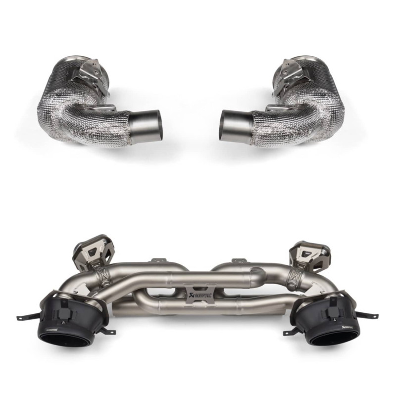 Ligne d'échappement AKRAPOVIC pour PORSCHE 992.2 Carrera T S 4S + Cabriolet/Targa (2025+)