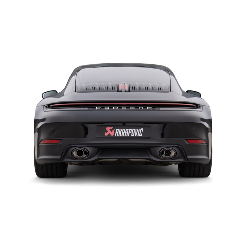 Silencieux d'échappement AKRAPOVIC pour PORSCHE 992.2 Carrera T S 4S + Cabriolet/Targa (2025+)