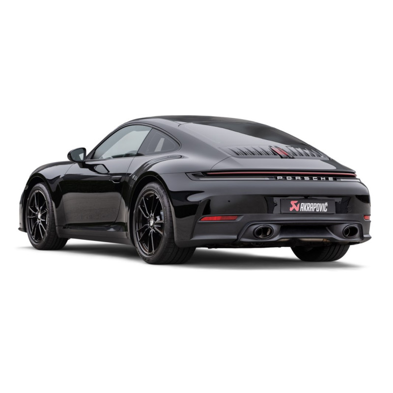 Silencieux d'échappement AKRAPOVIC pour PORSCHE 992.2 Carrera T S 4S + Cabriolet/Targa (2025+)