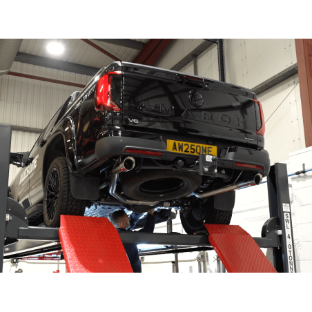 Silencieux d'échappement inox MILLTEK pour VW AMAROK 3.0 V6 240ch TDI (2024+) Embout Chrome Silencieux d'échappement inox MILLTEK pour VW AMAROK 3.0 V6 240ch TDI (2024+) Embout Chrome