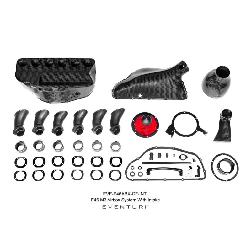 Airbox Hybrid et Admission Carbone EVENTURI pour BMW M3 E46