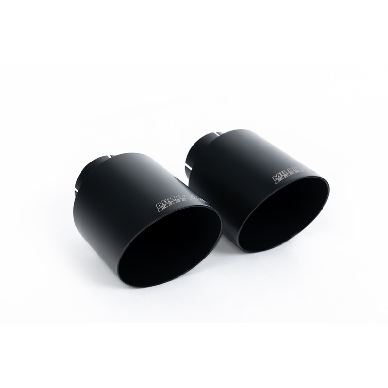 Ligne d'échappement Catback inox MILLTEK Ford F150 Raptor 3.5 V6 EcoBoost Supercrew (2018-2020) Embout Noir