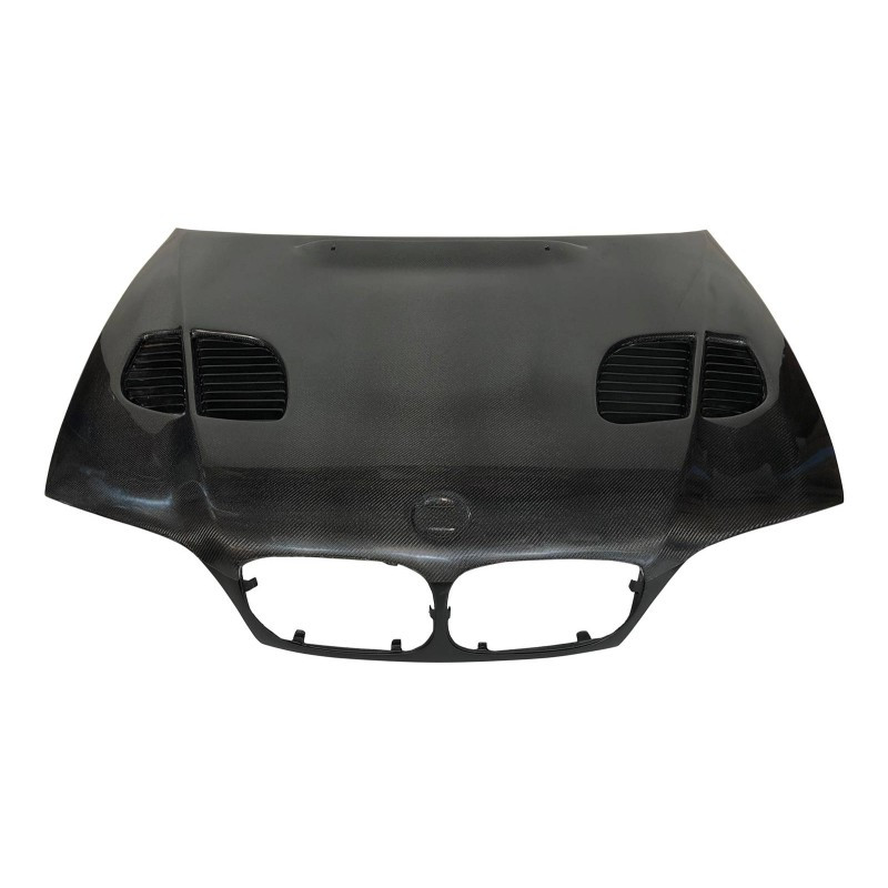 Capot Carbone Look M3 GTR pour BMW E46 2Portes (2002-2006)