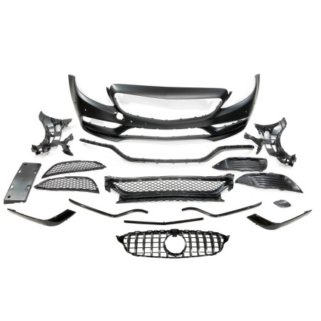 Kit Carrosserie Mercedes W205 2014-2018 Berline Look AMG C63