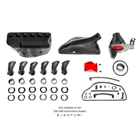 Airbox Hybrid et Admission Carbone EVENTURI pour BMW Z4M E85 E86