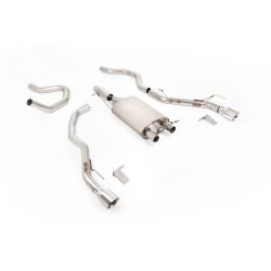 Silencieux d'échappement inox MILLTEK pour FORD Ranger 2.3 Ecoboost PHEV Turbo T9 281Ch (2025+)(look Raptor) Embout Chrome