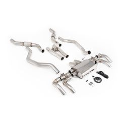 Ligne d'échappement FAP Back inox MILLTEK pour RANGE ROVER Vogue P530 4.4 V8 L460 SWB NC10 (2022-2023)