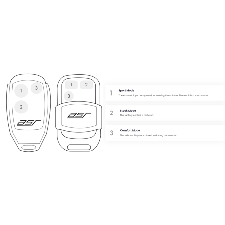 Module de contrôle Valves d'échappement ASR pour CUPRA Formentor VZ5 2.5 TSI (2020-2024)
