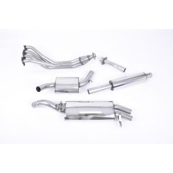 Ligne d'échappement Complète inox MILLTEK VW Golf 2 GTi 16v MK2(1984à1992) Embout Chrome