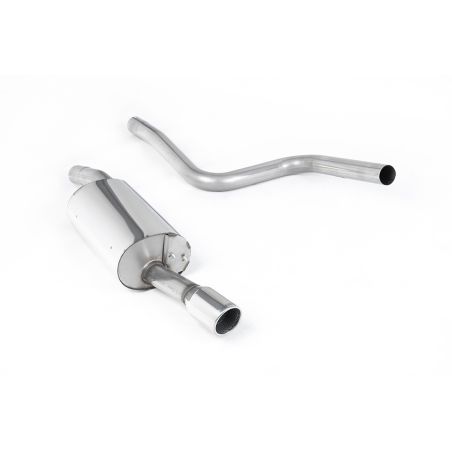 Ligne d'échappement Catback inox MILLTEK Ford Fiesta Mk6 ST 150(2005à2008) Embout Chrome