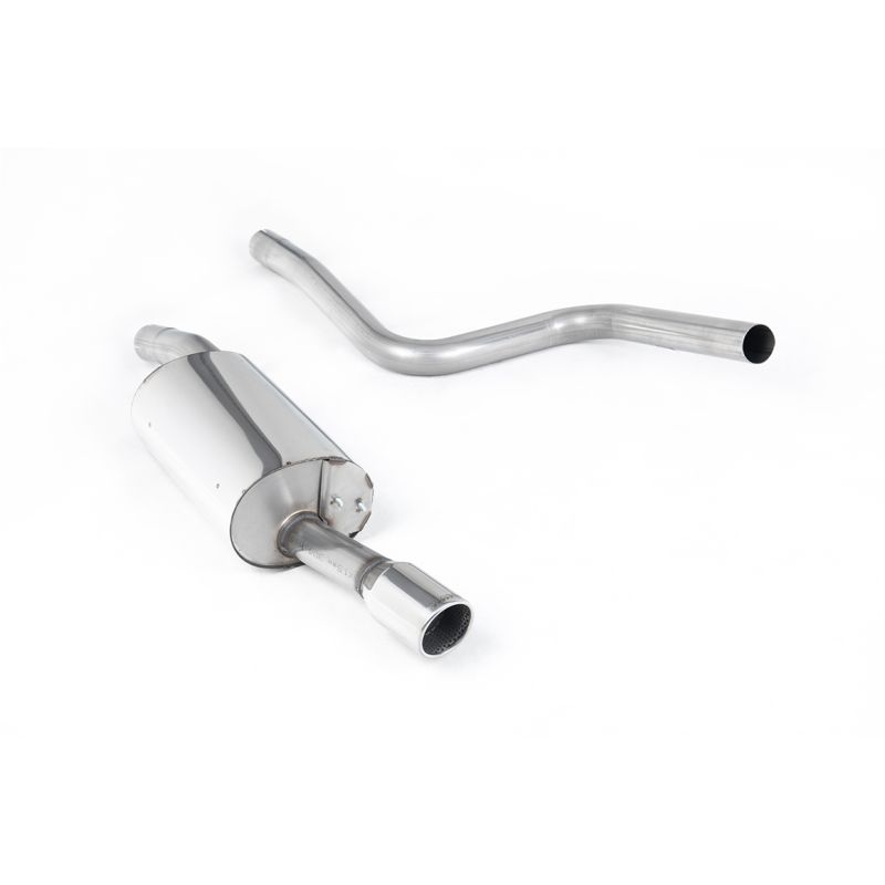 Ligne d'échappement Catback inox MILLTEK Ford Fiesta Mk6 ST 150(2005à2008) Embout Chrome