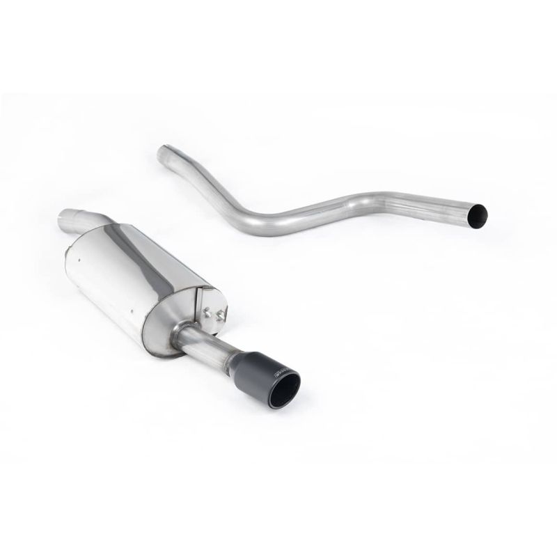 Ligne d'échappement Catback inox MILLTEK Ford Fiesta Mk6 ST 150(2005à2008) Embout Noir