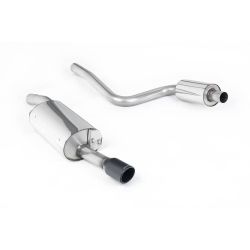 Ligne d'échappement Catback inox MILLTEK Ford Fiesta Mk6 ST 150(2005à2008) Embout Noir