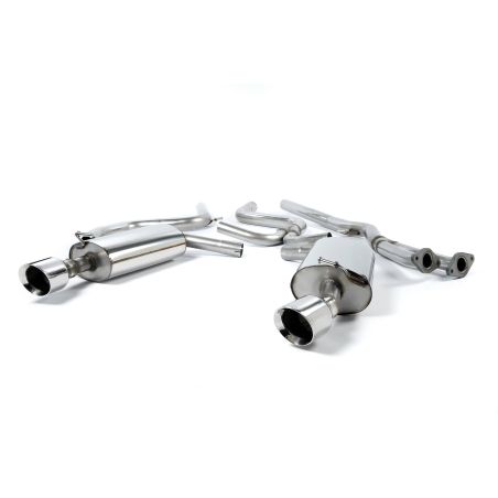Ligne d'échappement Catback inox MILLTEK Ford Mondeo ST220 3.0 V6 Berline uniquement(2002à2007) Embout Chrome