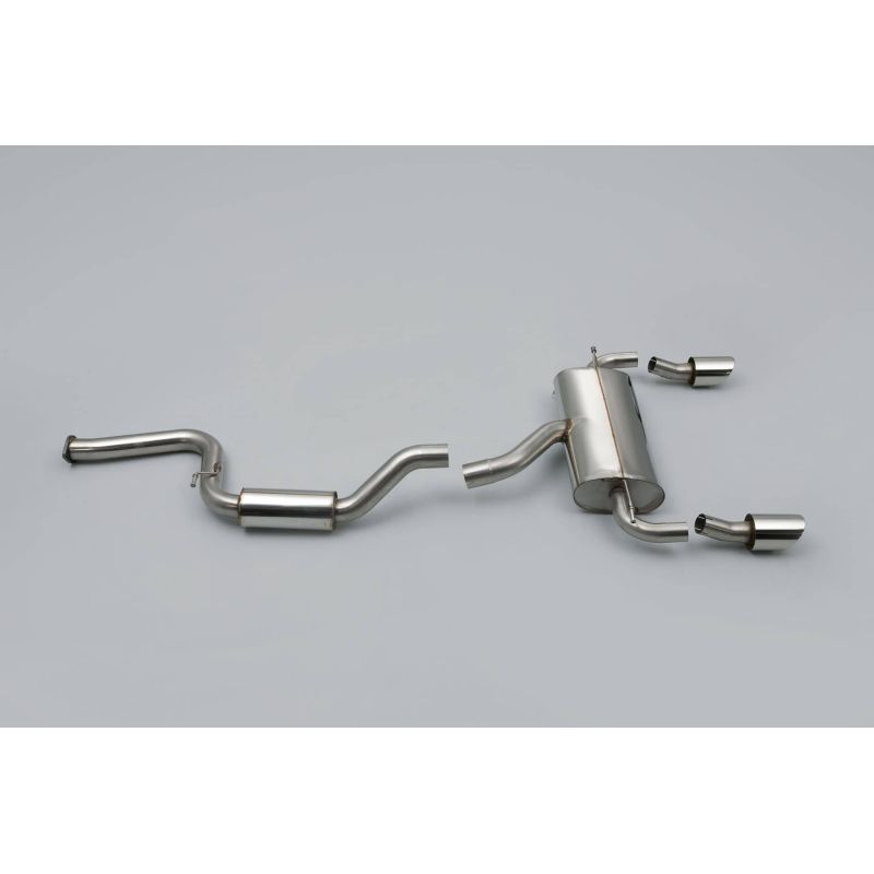 Ligne d'échappement Catback inox MILLTEK Ford Focus RS MK2 2.5T 305Ch(2009à2010) Embout Chrome