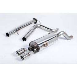 Ligne d'échappement Catback RACE inox MILLTEK Ford Fiesta Mk7/7.5 ST 1.6L EcoBoost 182Ch & ST200(2013à2017) Embout Chrome