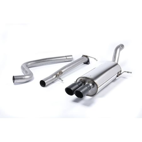 Ligne d'échappement Catback RACE inox MILLTEK Ford Fiesta Mk7/7.5 ST 1.6L EcoBoost 182Ch & ST200(2013à2017) Embout Noir
