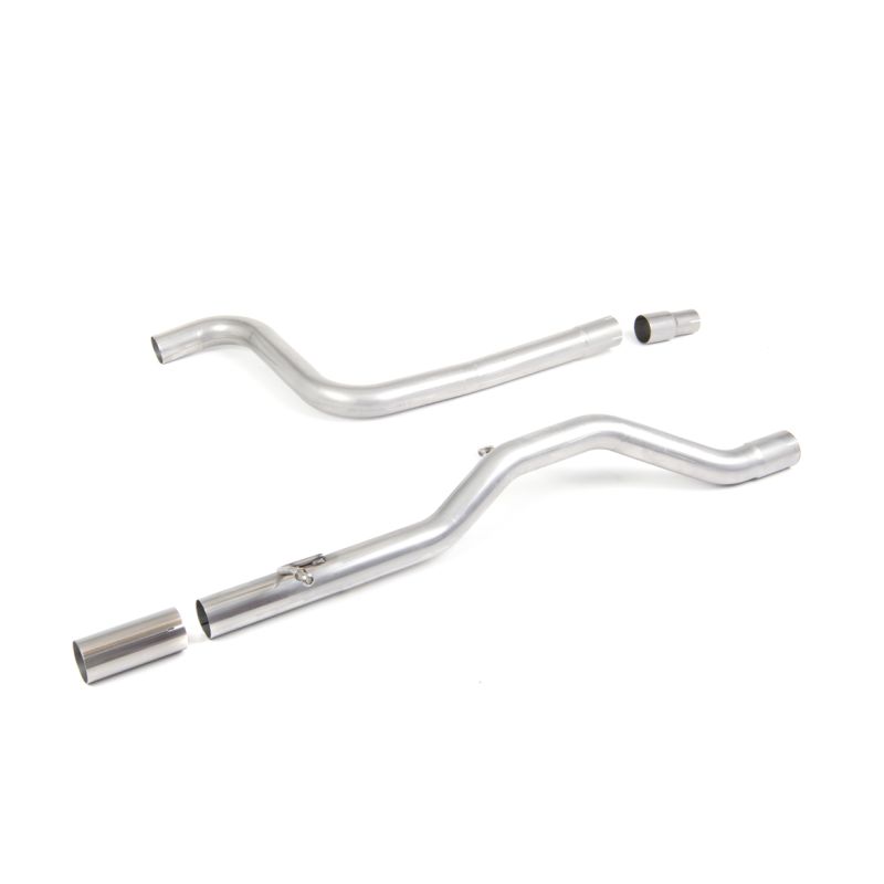 Ligne d'échappement FAP Back inox MILLTEK Ford Fiesta Mk8 1.0T EcoBoost ST-Line (100Ch&125Ch) FAP(2019à+) Embout Carbone