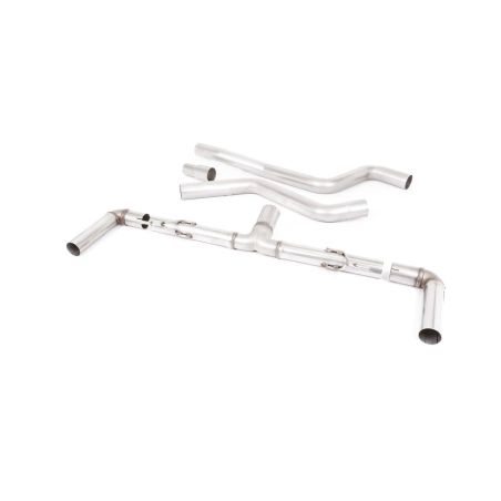 Ligne d'échappement FAP Back RACE inox MILLTEK Ford Focus ST Mk4 2.3l EcoBoost Hatch-Avec FAP(2019à+) Embout Noir