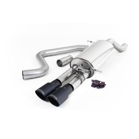 Ligne d'échappement FAP Back inox MILLTEK Ford Fiesta Mk8/8.5 ST 1.5 EcoBoost 200Ch (Après 09/2020)(2020à+) Embout Noir