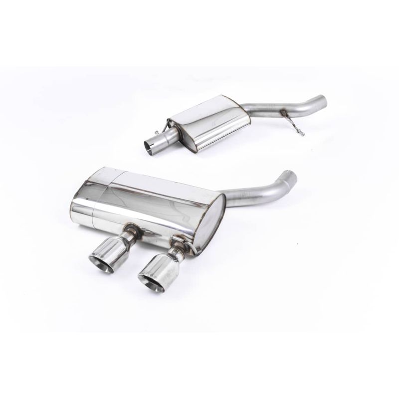 Ligne d'échappement Catback inox MILLTEK VW Golf 5 R32 3.2 V6(2005à2009) Embout Chrome