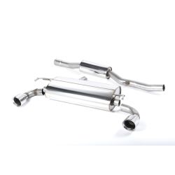 Ligne d'échappement Catback inox MILLTEK VW Golf 4 R32 3.2 V6 4WD(2002à2005) Embout Chrome