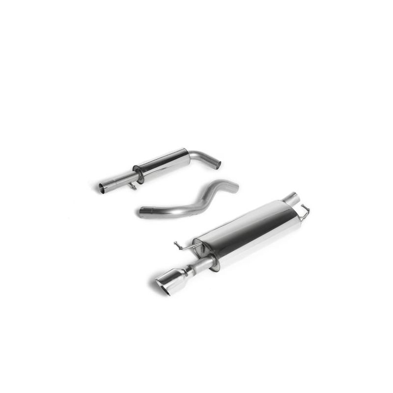 Ligne d'échappement Catback inox MILLTEK VW Golf 4 337 Anniversary 180Ch(2002à2004) Embout Chrome