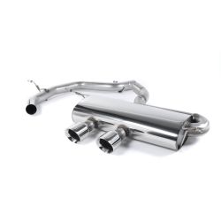 Ligne d'échappement Catback inox MILLTEK VW Golf 5 GTi 2.0T FSI(2004à2009) Embout Chrome