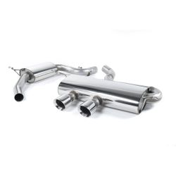 Ligne d'échappement Catback inox MILLTEK VW Golf 5 GTi 2.0T FSI(2004à2009) Embout Chrome
