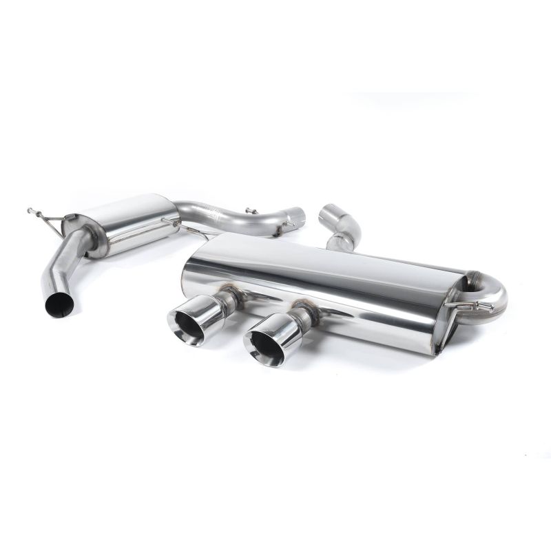 Ligne d'échappement Catback inox MILLTEK VW Golf 5 GTi 2.0T FSI(2004à2009) Embout Chrome