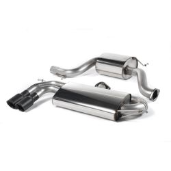 Ligne d'échappement Catback RACE inox MILLTEK VW Golf 5 GTi 2.0T FSI(2004à2009) Embout Noir