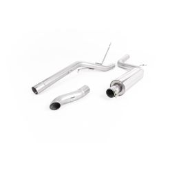 Ligne d'échappement FAP Back inox MILLTEK VW Caddy 2.0TDI 140Ch 2WD Boite Manu/DSG(2003à2020)