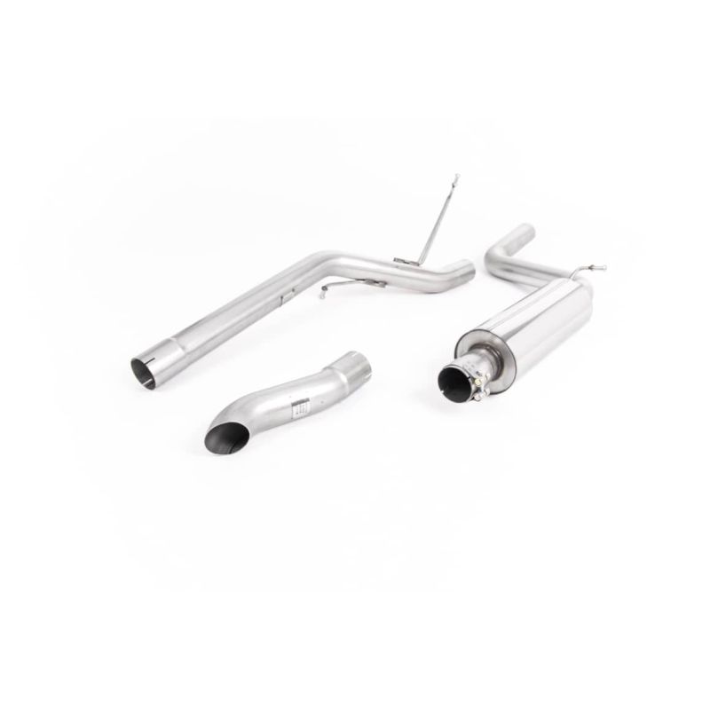 Ligne d'échappement FAP Back inox MILLTEK VW Caddy 2.0TDI 140Ch 2WD Boite Manu/DSG(2003à2020)