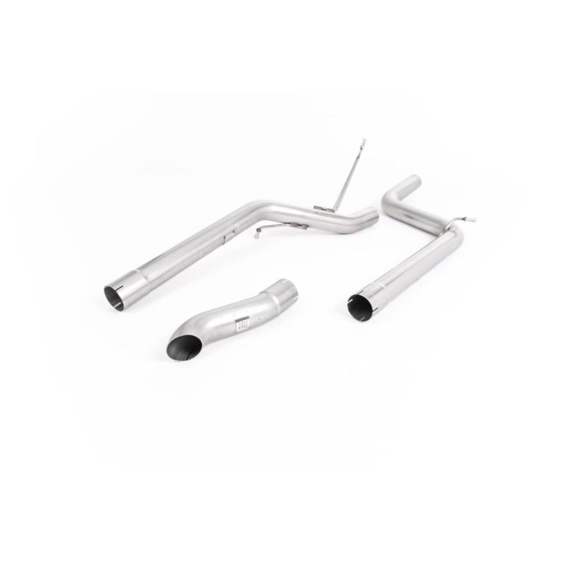 Ligne d'échappement FAP Back inox MILLTEK VW Caddy 2.0TDI 140Ch 2WD Boite Manu/DSG(2003à2020)