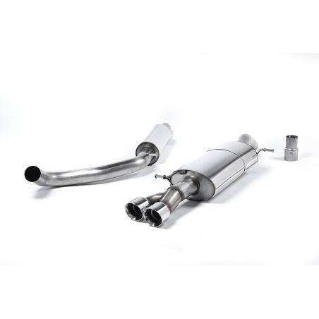 Ligne d'échappement Catback inox MILLTEK VW Polo GTI 1.8 TSI 192Ch (3/5P)(2015à2018) Embout Chrome