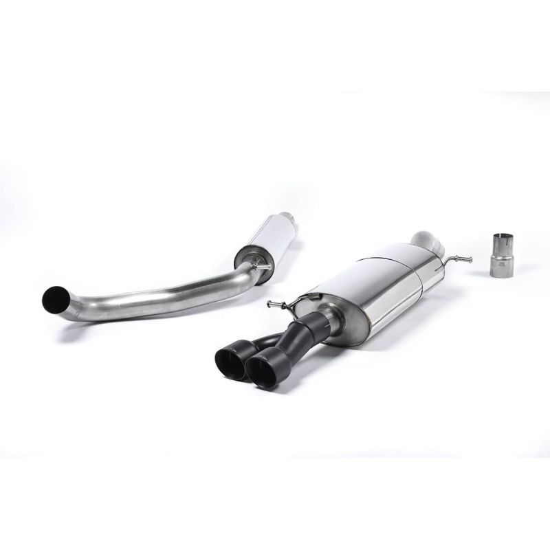 Ligne d'échappement Catback inox MILLTEK VW Polo GTI 1.8 TSI 192Ch (3/5P)(2015à2018) Embout Noir