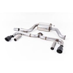 Ligne d'échappement Catback inox MILLTEK VW Beetle 2.0 TSI (A5 Chassis)(2011à2015) Embout Noir