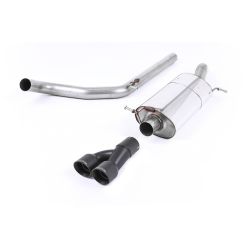 Ligne d'échappement Catback inox MILLTEK VW Polo GTI 1.8 TSI 192Ch (3/5P)(2015à2018) Embout Noir