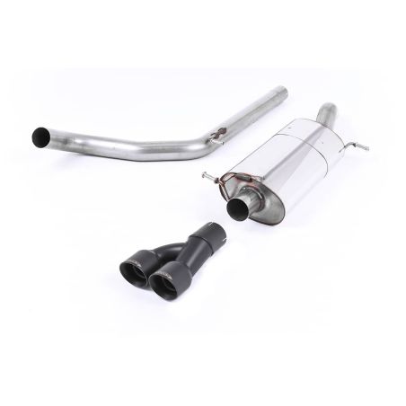 Ligne d'échappement Catback inox MILLTEK VW Polo GTI 1.8 TSI 192Ch (3/5P)(2015à2018) Embout Noir