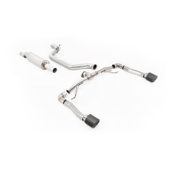 Ligne d'échappement FAP Back inox MILLTEK CUPRA Formentor 2.0 TSI 245ch (2022+) Embout Carbone