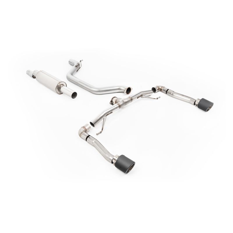 Ligne d'échappement FAP Back inox MILLTEK CUPRA Formentor 2.0 TSI 245ch (2022+) Embout Carbone