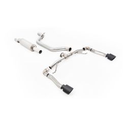 Ligne d'échappement FAP Back inox MILLTEK CUPRA Formentor 2.0 TSI 245ch (2022+) Embout Noir