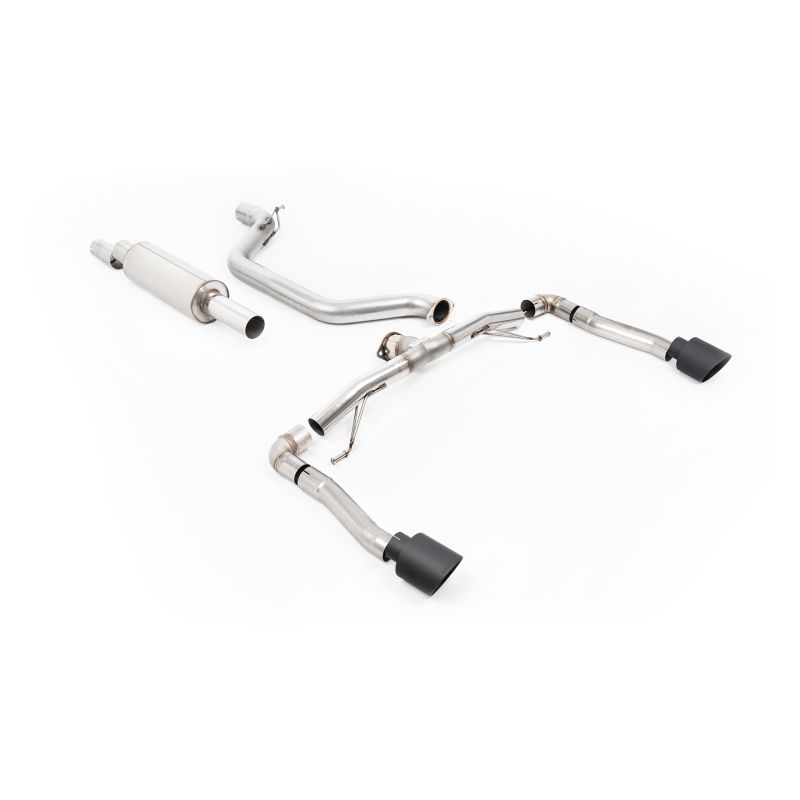 Ligne d'échappement FAP Back inox MILLTEK CUPRA Formentor 2.0 TSI 245ch (2022+) Embout Noir