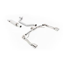 Ligne d'échappement FAP Back inox MILLTEK CUPRA Formentor 2.0 TSI 245ch (2022+) Embout Chrome