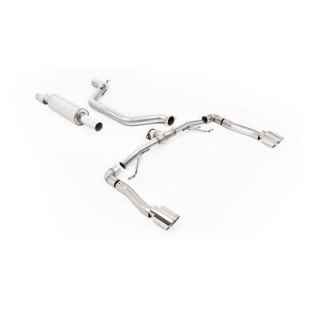 Ligne d'échappement FAP Back inox MILLTEK CUPRA Formentor 2.0 TSI 245ch (2022+) Embout Chrome